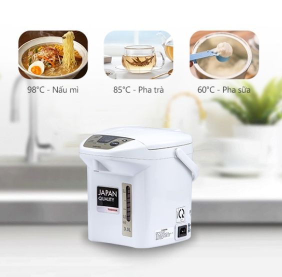 Bình thủy điện Toshiba PLK-30FL(WT)VN - hình 2